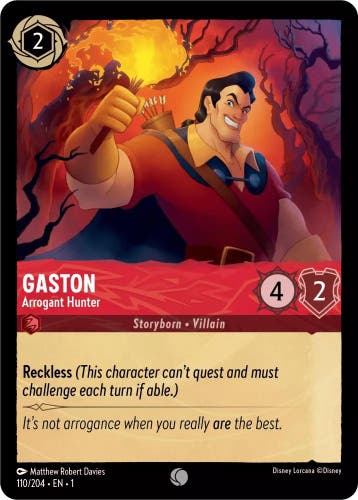 [110/204] - GASTON - Arrogant Hunter ENG NON-FOIL [M/NM], Ophalen of Verzenden, Nieuw