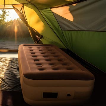 Zelfopblaasbaar Luchtbed Sapri M - 203 x 95 x 47 cm, Caravans en Kamperen, Verzenden, Nieuw