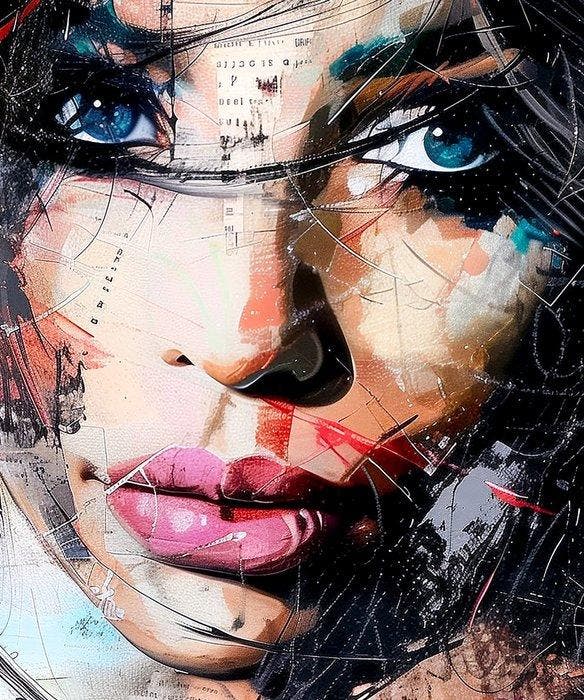 David Law - Face III, Antiek en Kunst, Kunst | Designobjecten