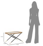 SALONTAFEL SAINT BARTH RETT. CM 70X50X45, Ophalen of Verzenden, Nieuw