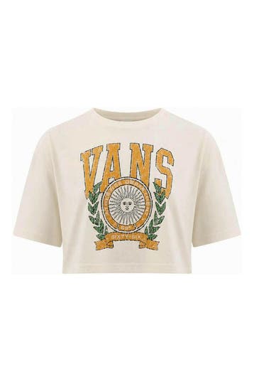Vans T-shirt in maat M Wit, Kleding | Dames, Vans, Verzenden, Gedragen, Wit