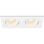 Spot Armatuur GU10 - Inbouwspot - Pragmi Borny Pro -, Metaal of Aluminium, Nieuw, Ophalen of Verzenden, Led