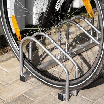 2dekans | TecTake - fietsenrek voor 3 fietsen - staal -, Ophalen of Verzenden, Zo goed als nieuw, Tectake