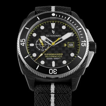 Tecnotempo - Commando - Forged Carbon & Titanium -, Nieuw