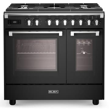 Elba EBS 965T MAA antraciet 90 cm gasfornuis2549, Ophalen of Verzenden, Nieuw