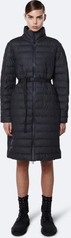 Rains - maat L-XL- Trekker W Coat - Black - Unisex, Verzenden, Nieuw