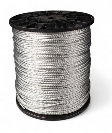 Staalkabel 1 mm 1000 meter op katrol, Verzenden, Nieuw