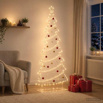 vidaXL Metalen kerstboom met standaard KUOPIO 210 cm Staal, Diversen, Verzenden, Nieuw