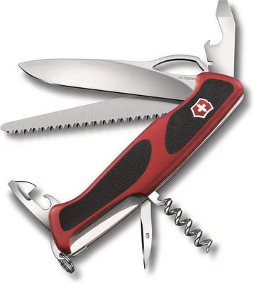 Victorinoc RangerGrip 79 Zakmes 12 Functies Rood/Zwart, Verzenden, Nieuw