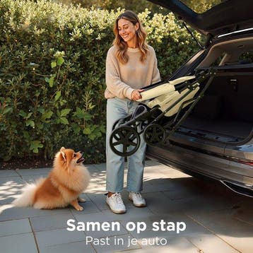 2dekans | TrevoPet® Inklapbare Hondenbuggy - Voor Kleine en, Dieren en Toebehoren, Ophalen of Verzenden, Zo goed als nieuw