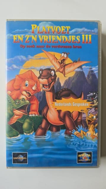 THE LAND BEFORE TIME III: THE TIME OF THE GREAT GIVING (VHS), Verzenden, Gebruikt