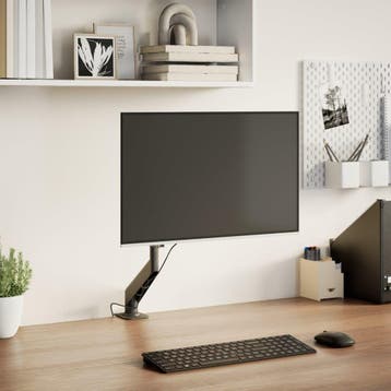 vidaXL Monitorbeugel 27 inch scherm gasveer 10 kg, Verzenden, Nieuw