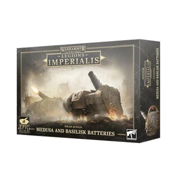 The Horus Heresy Medusa and Basilisk batteries (warhammer, Ophalen of Verzenden, Nieuw