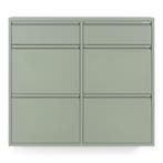 Spinder Design Billy 6 schoenenkast - dusty green, Verzenden, Nieuw