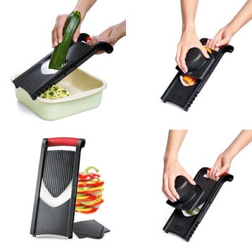 Triangle Essentiële Mandoline met Parabolisch Mes – 4 Sni, Ophalen of Verzenden, Nieuw