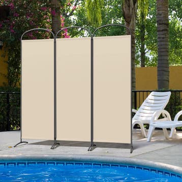 2dekans | Angel Living Kamerscherm - 3 Panelen - 168 x 182, Ophalen of Verzenden, Zo goed als nieuw