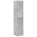 vidaXL Wand Gemonteerde Badkamerkast Betongrijs 33 x 34,5 x, Verzenden, Nieuw