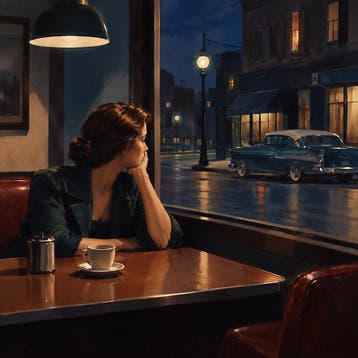 Le Yack - La Ballade du café triste - Hand-signed