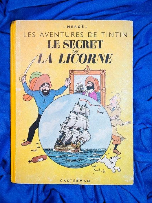 Tintin T12 - Le secret de la Licorne (A21) - C - 2e édition, Boeken, Stripboeken