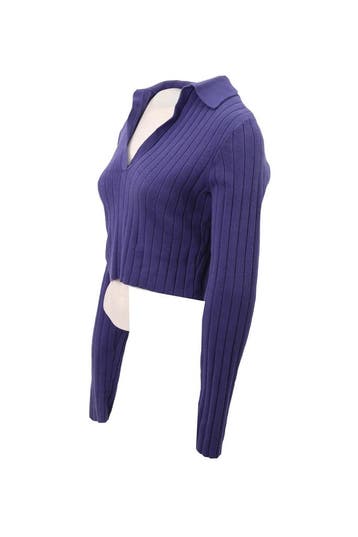 Organic Basics Top in maat M Blauw, Kleding | Dames, Truien en Vesten, Organic Basics, Verzenden, Zo goed als nieuw, Blauw