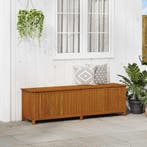 vidaXL Tuinbox 200x50x58 cm massief acaciahout, Tuin en Terras, Verzenden, Nieuw