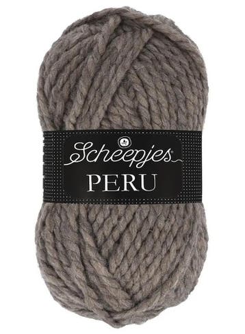Scheepjes Peru - 20 bruin - Alpaca/Acryl Bulky Dik Garen, Ophalen of Verzenden, Nieuw