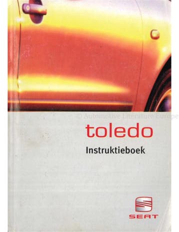 2001 SEAT TOLEDO INSTRUCTIEBOEKJE NEDERLANDS