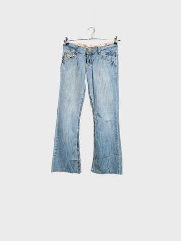 IL DOLCE Jeans Dames maat WW28 / L29 Blauw Vintage, Ophalen of Verzenden, Nieuw