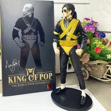 Michael Jackson - Speelgoedfiguurtjes Michael Jackson King