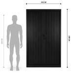 GENERIC roldeurkast, 198x120cm, Overige plaatsen, Ophalen of Verzenden, Nieuw in verpakking, Kast