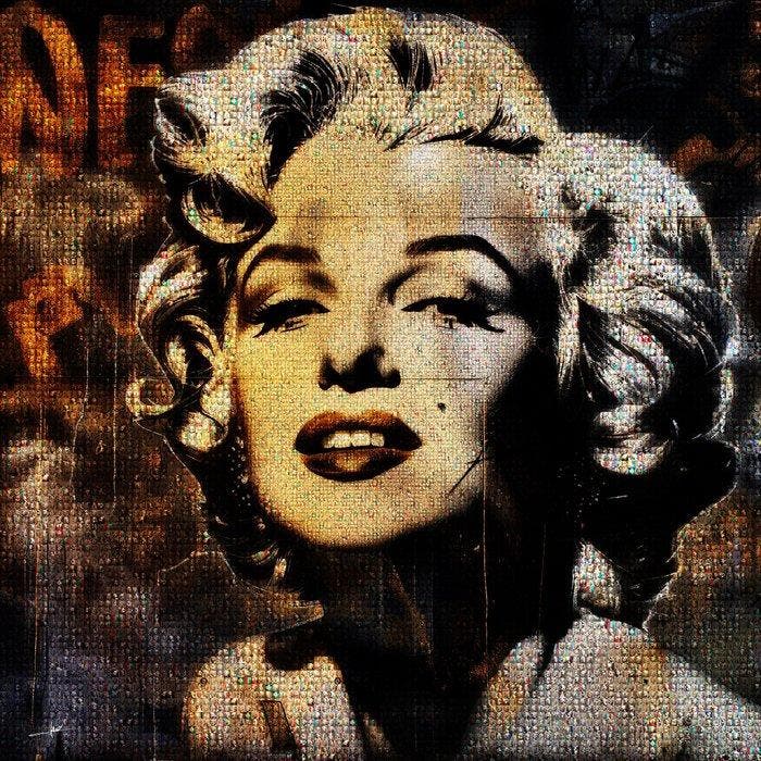 David Law (1967) - Crypto Marilyn Monroe IV - Format XL -, Antiek en Kunst, Kunst | Designobjecten