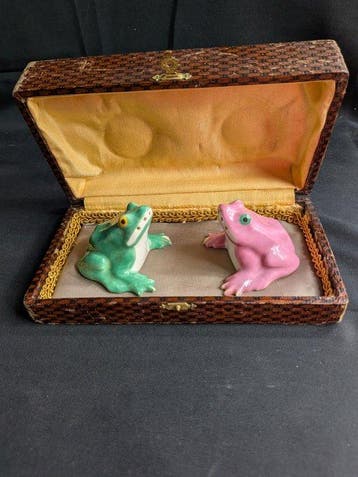 Haviland - Marcel Sandoz - Zout- en pepervaatjes (2) -, Antiek en Kunst