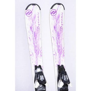 80 90 110 120 kinder skis DYNAMIC LIGHT ELVE Purple/white +, Sport en Fitness, Verzenden, Gebruikt