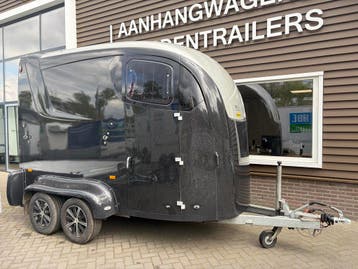 Nette! Humbaur Maximus 2-Paardstrailer Polyester 2700 kg!, Gebruikt, Polyester, 2-paards trailer