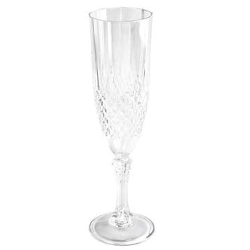 Champagneglas | Alpina | 6 stuks (Kunststof, 200 ml), Caravans en Kamperen, Kampeeraccessoires, Verzenden, Nieuw