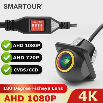 Universele 4K AHD Auto Achteruitrijcamera 1080P met Nachtzic, Verzenden, Nieuw