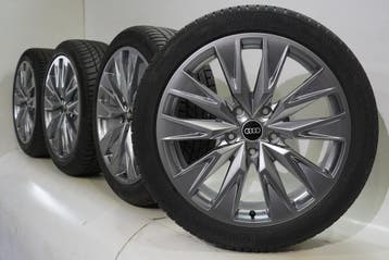 Audi A6 C9 20 inch velgen Continental Winterbanden Origineel, Gebruikt, Velg(en), 20 inch, Winterbanden