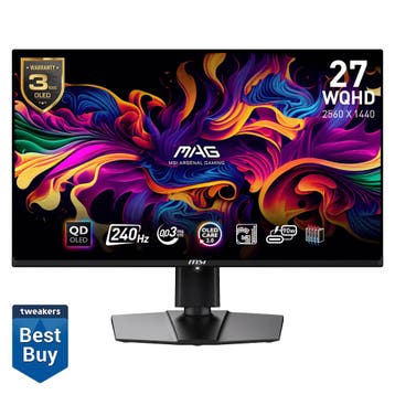 MSI MAG 271QPX E2 | QHD -  240hz - 0.03ms - OLED - 27 inch, Ophalen of Verzenden, Nieuw, MSI