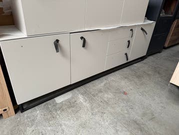 Stuttgart dressoir, kleur ivory, Nieuw, Overige materialen