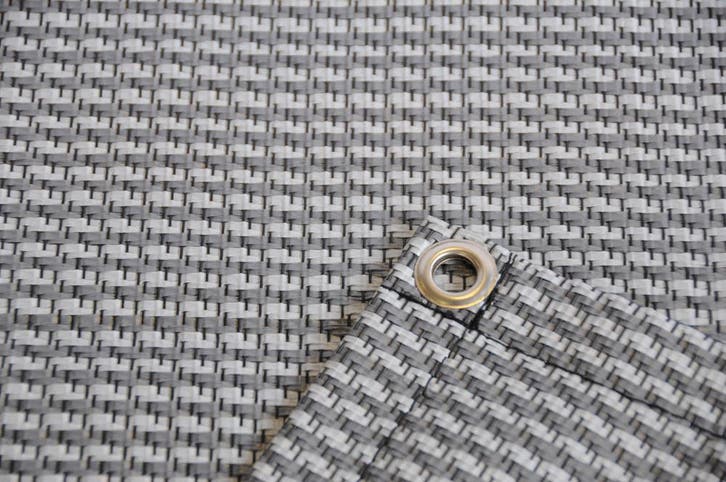 ViaMondo Tenttapijt Premium Grijs 250x400cm, Caravans en Kamperen, Tentaccessoires, Nieuw, Ophalen of Verzenden