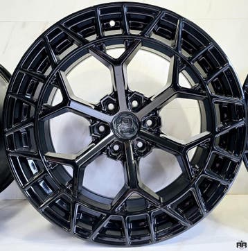 20 inch 6x139.7 JF Luxury KF33 Gloss Black Dodge Ram velgen, Ophalen of Verzenden, Nieuw, Velg(en)