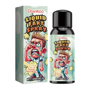 Dowmoo Liquid Fart Spray - 120ml - Extra Sterke Scheetspray, Verzamelen, Verzenden, Nieuw