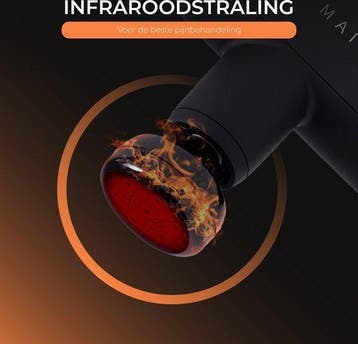 2dekans | Maicura GO - Massage Gun - Professioneel - Massage, Sport en Fitness, Massageproducten, Ophalen of Verzenden, Zo goed als nieuw