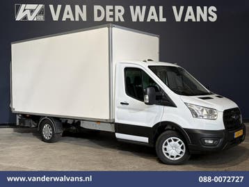 Ford Transit | 2.0 TDCI 130pk Bakwagen Laadklep Euro6 Airco, Gebruikt, Euro 6, Wit, Dealer onderhouden