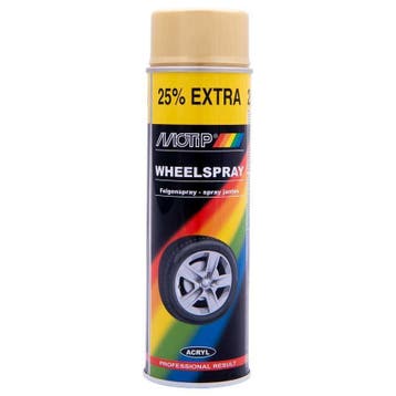 Motip Wielspray Goud, Verzenden