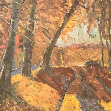 Albert Malet (1912-1986) - Paysage Ecole de Rouen