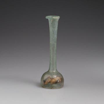 Oud-Romeins, Keizerrijk Glas Flesje - 105 mm