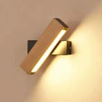 LED Wandlamp 360° Draaibaar – 4W Warm Wit 21×4×4,5 cm, Huis en Inrichting, Lampen | Spots, Verzenden, Nieuw