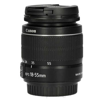 Canon EF-S 18-55mm f/3.5-5.6 III met garantie, Audio, Tv en Foto, Fotografie | Lenzen en Objectieven, Ophalen of Verzenden, Gebruikt