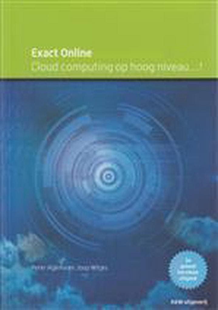 Exact Online cloud computing op hoog niveau - Peter Agema, Boeken, Schoolboeken, Gelezen, Verzenden